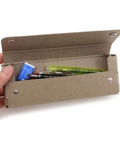 Midori Pulp Storage PASCO Pen Case - Reddish Brown